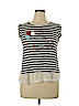 Monteau Ivory Short Sleeve Top Size XL - photo 1