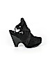 Max Studio Black Wedges Size 9 1/2 - photo 1