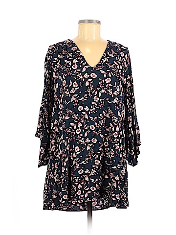 Lush 3/4 Sleeve Blouse (view 1)