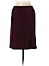 Jones New York 100% Polyester Burgundy Casual Skirt Size 8 (petite) - photo 2
