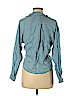 Forever 21 100% Tencel Lyocell Blue Long Sleeve Blouse Size M - photo 2