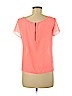 American Eagle Outfitters 100% Polyester Pink Short Sleeve Blouse Size M - photo 2