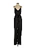 Forever 21 100% Polyester Black Jumpsuit Size L - photo 1