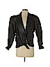 WINLIT 100% Leather Black Leather Jacket Size P (petite) - photo 1
