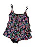 St. John's Bay Black One Piece Swimsuit Size 14 - photo 1