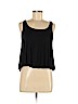 Monteau Black Sleeveless Top Size M - photo 1