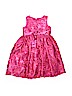 Mia Juliana 100% Polyester Solid Pink Special Occasion Dress Size 6X - photo 2