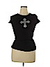 Witness Wear It. Live It. Share It Black Short Sleeve Top Size XL - photo 1