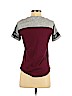 Victoria's Secret Pink Burgundy Short Sleeve T-Shirt Size XS - photo 2