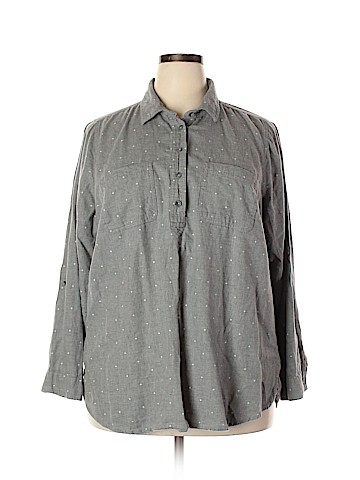 SONOMA life + style Long Sleeve Button-Down Shirt (view 1)