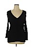 7th Avenue Design Studio New York & Company Black Pullover Sweater Size XL - photo 1