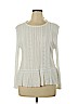 Divided by H&M 100% Polyester White Long Sleeve Blouse Size 14 - photo 1