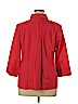 Chico's 100% Cotton Red 3/4 Sleeve Button-Down Shirt Size XL (3) - photo 2