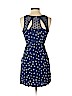 Mossimo 100% Rayon Blue Casual Dress Size XS (tall) - photo 2
