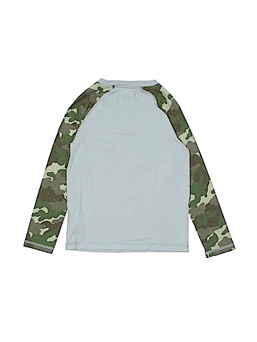 Spotted Zebra Long Sleeve Henley (view 2)