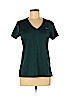 Nike 100% Polyester Green Active T-Shirt Size M - photo 1