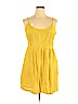 Old Navy 100% Polyester Yellow Sleeveless Blouse Size XL - photo 1