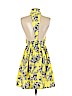 Forever 21 100% Cotton Yellow Casual Dress Size M - photo 2