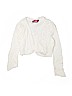 Say What? White Cardigan Size L (kids) - photo 1