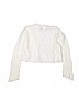 Say What? White Cardigan Size L (kids) - photo 2