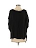 HELMUT Helmut Lang 100% Polyester Black Short Sleeve Blouse Size M - photo 1