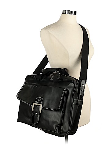 Kenneth Cole REACTION Leather Messenger (view 2)