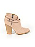 Just Fab Tan Ankle Boots Size 8 1/2 - photo 1