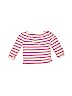 Cherokee 100% Cotton Stripes White 3/4 Sleeve Top 9-12 MO / 12 MO - photo 2