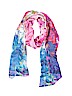 Assorted Brands 100% Silk Print Pink Silk Scarf One size - photo 1