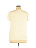 Perch by Blu Pepper 100% Polyester Ivory Short Sleeve Blouse Size XL - photo 2