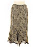 Chico's 100% Silk Tan Silk Skirt Size XL (3) - photo 1