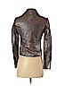 Veda 100% Cow Leather Tan Leather Jacket Size P (petite) - photo 2