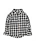 OshKosh B'gosh 100% Cotton Black Long Sleeve Button-Down Shirt Size 4 - 5 - photo 1