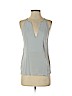 BCBGMAXAZRIA 100% Rayon Blue Sleeveless Blouse Size S - photo 1