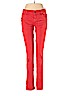 James Jeans Red Jeans Size 29 waist - photo 1