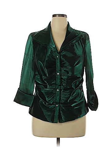 Cachet Long Sleeve Button-Down Shirt (view 1)