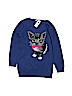77Kids by American Eagle Graphic Blue Pullover Sweater Size 5 - photo 1