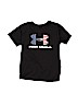 Under Armour 100% Polyester Black Active T-Shirt Size 6 - photo 1