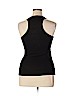 Iz Byer 100% Polyester Black Sleeveless Top Size L - photo 2