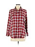 Madewell 100% Rayon Red Long Sleeve Button-Down Shirt Size XS - photo 1