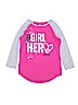 Justice Pink Long Sleeve T-Shirt Size 14 - photo 1