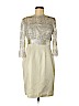 Kay Unger Gold Cocktail Dress Size 6 - photo 1