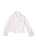 The Children's Place 100% Cotton Solid Pink Denim Jacket Size 7/8 - photo 1