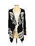 Material Girl 100% Acrylic Black Cardigan Size S - photo 1