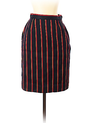 Yves Saint Laurent Rive Gauche Wool Skirt (view 1)