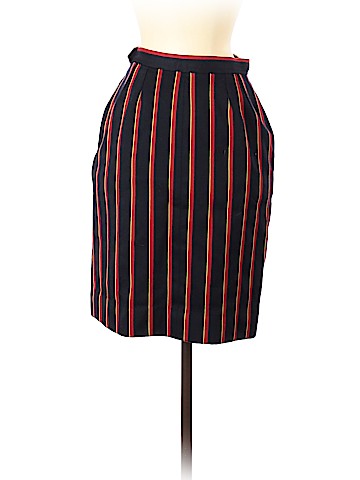 Yves Saint Laurent Rive Gauche Wool Skirt (view 2)