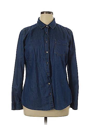 Eddie Bauer Long Sleeve Button-Down Shirt (view 1)