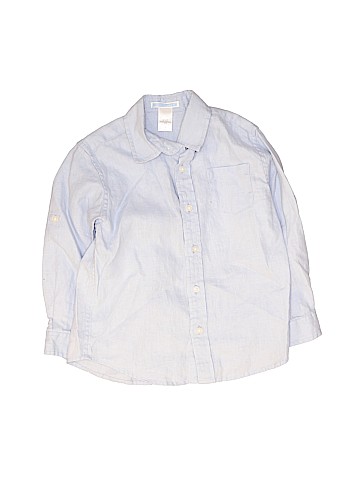 Janie and Jack Long Sleeve Button-Down Shirt (view 1)