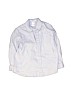 Janie and Jack 100% Linen Solid Blue Long Sleeve Button-Down Shirt Size 4T - photo 1