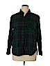 Old Navy 100% Cotton Green Long Sleeve Button-Down Shirt Size XL - photo 1